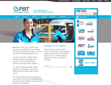 Tablet Screenshot of pbt.com